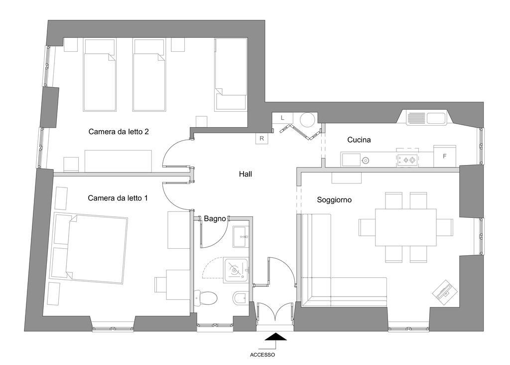 Apartment Piccolo Borgo Castelveccana Kültér fotó